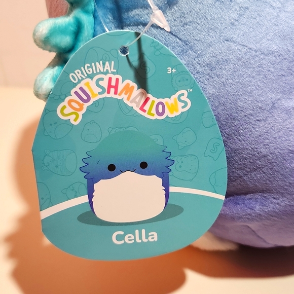 ❤️NWT - CELLA THE BEARDED DRAGON - 7.5" SQUISHMALLOWS - FANTASY SQUAD - Picture 3 of 8